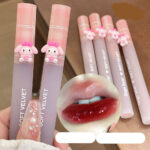 Cute Pet Hydrating Mirror Lip Glaze - Milk Tea Lipstick