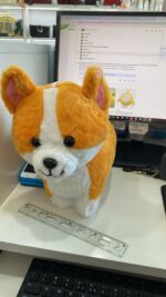 Adorable Fluffy Corgi Dog Plush Toy - Image 5
