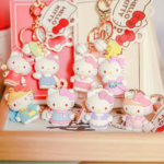 Cute Hello Kitty Car Keychain - Creative Kitty Charm - Image 10