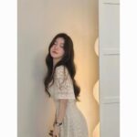 Summer retro square collar high-end French high-waisted  lace maxi dress - Image 6