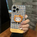Shockproof Soft Cover with Cute Kitty Stand iPhone Case - Image 6