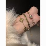 Roman Numeral Gold Bracelet - Light Luxury Titanium Steel Jewelry - Image 7