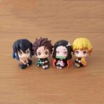 Demon Slayer  Figurines - Tanjiro, Nezuko, Zenitsu & Rengoku Collectibles - Image 9