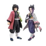 Demon Slayer Collectible Figurines - Tanjiro, Nezuko, Zenitsu & Hashira Models - Image 6