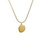 Light Luxury Letter Necklace - Titanium Steel Elegant Clavicle Chain - Image 2