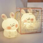Rabbit Night Light – Cute Bedside Lamp for Girls' Rooms & Gifts - Image 6
