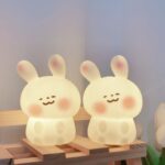 Rabbit Night Light – Cute Bedside Lamp for Girls' Rooms & Gifts - Image 4