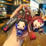 Demon Slayer Keychain – Cute Cartoon Key Ring & Bag Charm - Image 2
