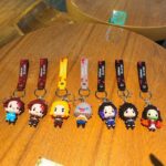 Demon Slayer Keychain – Cute Cartoon Key Ring & Bag Charm - Image 3