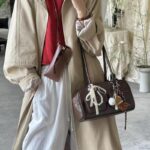 Korean large-capacity vintage Boston shoulder Bag - Image 5