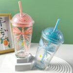 Bowknot Straw Cup – Trendy Large-Capacity Milk & Drink Cup - Image 4