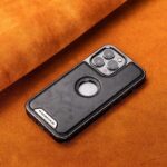 Premium Leather Texture MagSafe iPhone Case – Shockproof for iPhone - Image 7