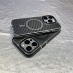 Carbon Fiber Texture iPhone Case – Full Cover Shockproof for iPhone - Image 5