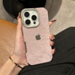 Electroplated Snow Velvet Phone Case – Soft & Stylish Protection - Image 4