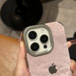 Electroplated Snow Velvet Phone Case – Soft & Stylish Protection - Image 3