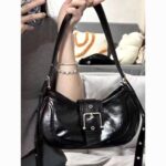 Korean Retro Biker Underarm Bag –  Trendy Shoulder & Crossbody - Image 4