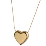Double-Sided Heart Titanium Steel Necklace – Light Luxury Clavicle Chain - Image 2