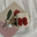 Princess Bow Pearl Shell Wireless Earbuds Case - Image 2