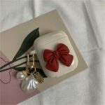Princess Bow Pearl Shell Wireless Earbuds Case - Image 6