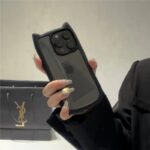 Cute Cat Ear Transparent Phone Case – Simple Protective Cover - Image 3