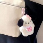 Pochacco Squeaky Plush Keychain – Cute Hanging Toy Gift - Image 9
