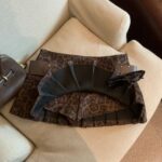 Leopard Print High-Waist Pleated Mini Skirt - Image 3