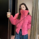 Short Korean-Style Padded Jacket for a Relaxed Look - Image 3