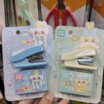 10pcs Mini Cartoon Stapler Set Portable Small Staplers - Image 6