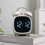 Creative Loud Metal Bell LED Alarm Clock for Heavy Sleepers - Image 3