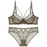 Sheer Lace Transparent Bra and Panty Set - Image 4
