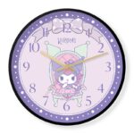 Sanrio Kuromi Cute Cool Silent Quartz Wall Clock