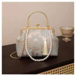 Floral Cheongsam Shoulder Bag - Image 5