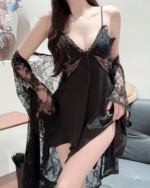 Ice Silk Camisole Slip Nightdress Sexy Lightweight Sleepwear - Image 3