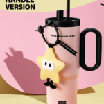 Large Capacity Insulated Coffee Tumbler with Straw | Vacuum Thermal Office Water Bottle