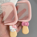 Cute Cat Portable Massage Comb for Kids and Students