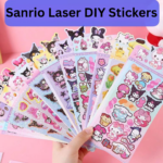 Sanrio Kuromi Waterproof Stickers – Cute Cartoon Journal & Scrapbook Stickers for Girls