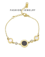 Fade-Resistant Copper Alloy Minimalist Bracelet for Women - Image 4