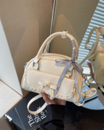 Tiancai Yifei Elegant Bowling Handbag Crossbody Tote Bag - Image 12