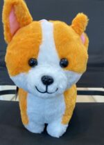 Adorable Fluffy Corgi Dog Plush Toy - Image 2