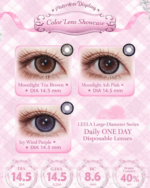 Sandwich Layer Natural Black Daily Lenses - Image 2