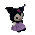 Kawaii Kuromi Plush Toy – Soft and Cuddly Sanrio-Inspired Gift - Image 4
