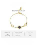 Fade-Resistant Copper Alloy Minimalist Bracelet for Women - Image 5