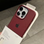 Litchi Texture Angora Phone Case – Elegant & Protective - Image 2