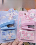 10pcs Mini Cartoon Stapler Set Portable Small Staplers - Image 2