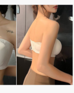 Ice Silk Strapless Seamless Bandeau Bra for Women - Image 9