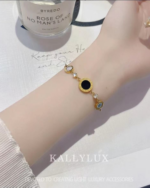 Fade-Resistant Copper Alloy Minimalist Bracelet for Women - Image 3