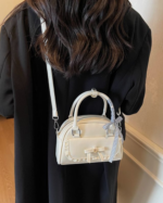 Tiancai Yifei Elegant Bowling Handbag Crossbody Tote Bag - Image 9