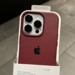 Litchi Texture Angora Phone Case – Elegant & Protective - Image 3