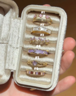 Oriental Floral Butterfly Ring Elegant Artistic Design - Image 2