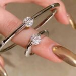 Orbit Star Zircon Ring Cosmic Design Statement Ring - Image 2